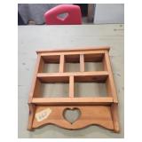 Wood Shelf  14w x 16t x 2d