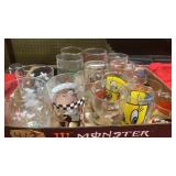 Loony Toones glasses and mugs