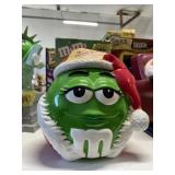 M & M candy jar