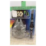 Star Wars Melenium Falcon & Darth Vadar Watch