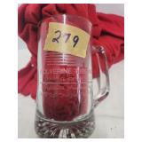 Wolverine Tube Co. 50th anniv glass mug