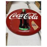 Coca Cola Metal Wall Decor sign  12'