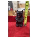 Cast Iron Bear Bank