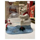 Coca Cola Polar Bear Snow Globe