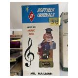 Hoffman Decanter "Mister Mailman" w/music box