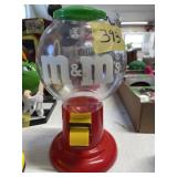 M & M candy dispenser