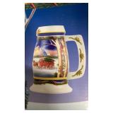 Budweiser 2000 Holiday Stein