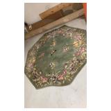 Octagon Area Rug  6' x 6'