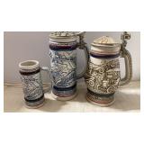 3 Avon Steins