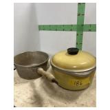 ALUMINUM POT W/LID