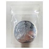1 troy oz Walking Liberty round .999 fine