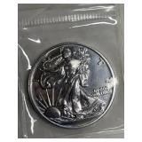1 troy oz Walking LIberty round  .999 fine