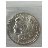 1 OZ SILVER MORGAN DOLLAR TYPE NRD.