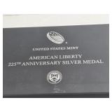 2017 225 ANNIV. SILVER MEDAL PROOF 1 OZ .999