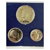 SILVER BICENTENNIAL PROOF SET  3 PCS.