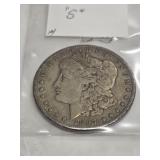 1897-S MORGAN SILVER DOLLAR 90%