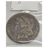 1891-S MORGAN SILVER DOLLAR 90%