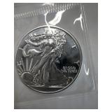 1 troy oz  Walking Liberty round .999