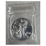 1 troy ounce Walking Liberty round .999 fine