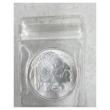 1 troy ounce Indian/Buffalo round .999 fine