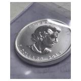 2012 CANADIAN SILVER MAPLE LEAF