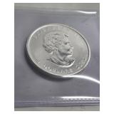 2012 CANADIAN SILVER MAPLE LEAF