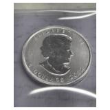 2012 CANADIAN SILVER MAPLE LEAF