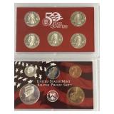 2003  SILVER PROOF SET 10 PC  1.85 FV