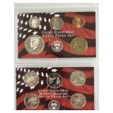 2002 SILVER PROOF SET 10 PC  1.85 FV