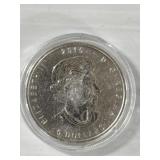2015  6 OZ. CANADIAN $5 OWL CAPSULE