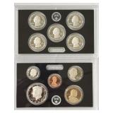 2020  SILVER PROOF SET 10 PC  1.85 FV   SILVER