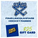 LINCOLN STARS HOCKEY AND GAS CARD