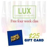 LUX CENTER FOR THE ARTS AND GAS CARD
