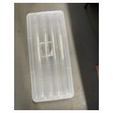 tote w/ lid 40x12x6