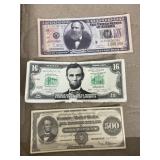 FAKE $1,000,000 bill & $16 bill