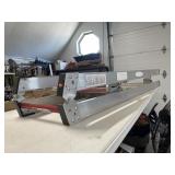 Warner 6ft 2 sided aulm. step ladder on rollers