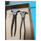 2 fencing pliers