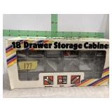 18 Drawer Storage Cabinet - NIB