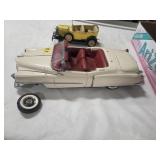 53 Metal Chevy Convertable-needs repair