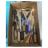 screwdrivers and concrete bits