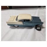 55 Chevy Model Kit, 2 tin friction cars