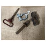 3/8in shack clamp and hitch pin