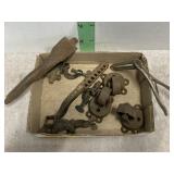 Misc. Clamps & assort Caster Wheels