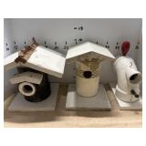 Three Bird Houses