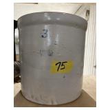 3 Gal Ruckles Crock -chip on rim outside