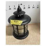 Dectative candle holder 7dia x 10T