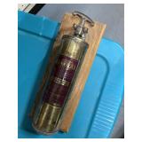 General Brass Fire Extinguisher