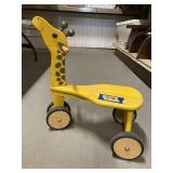 Small Childs Ride on Giraffe Toy  18 x 12 x 20
