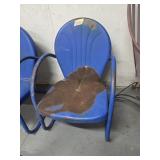 STEEL PATIO CHAIR