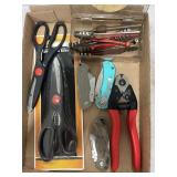 BOX CUTTERS, SCISSORS